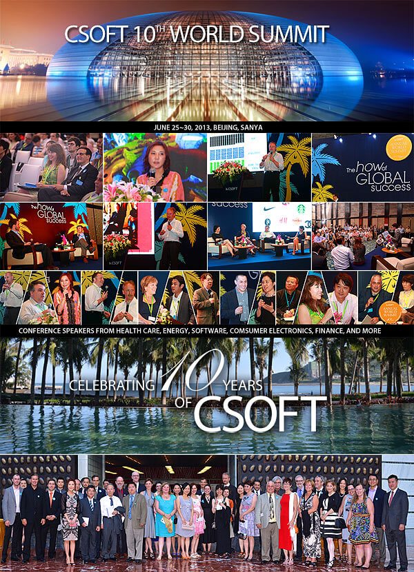 CSOFT 10th WORLD SUMMIT