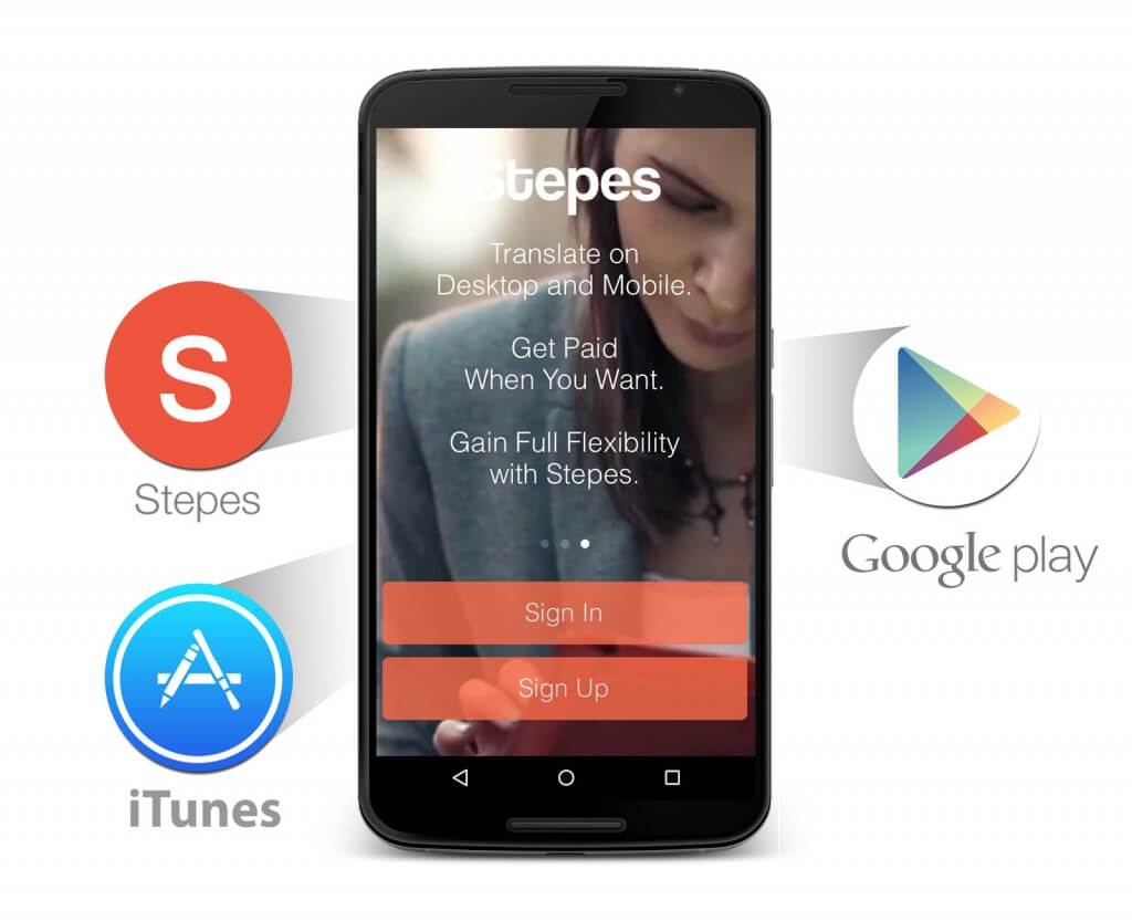 Stepes Mobile App