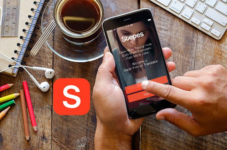 Stepes mobile transltion app