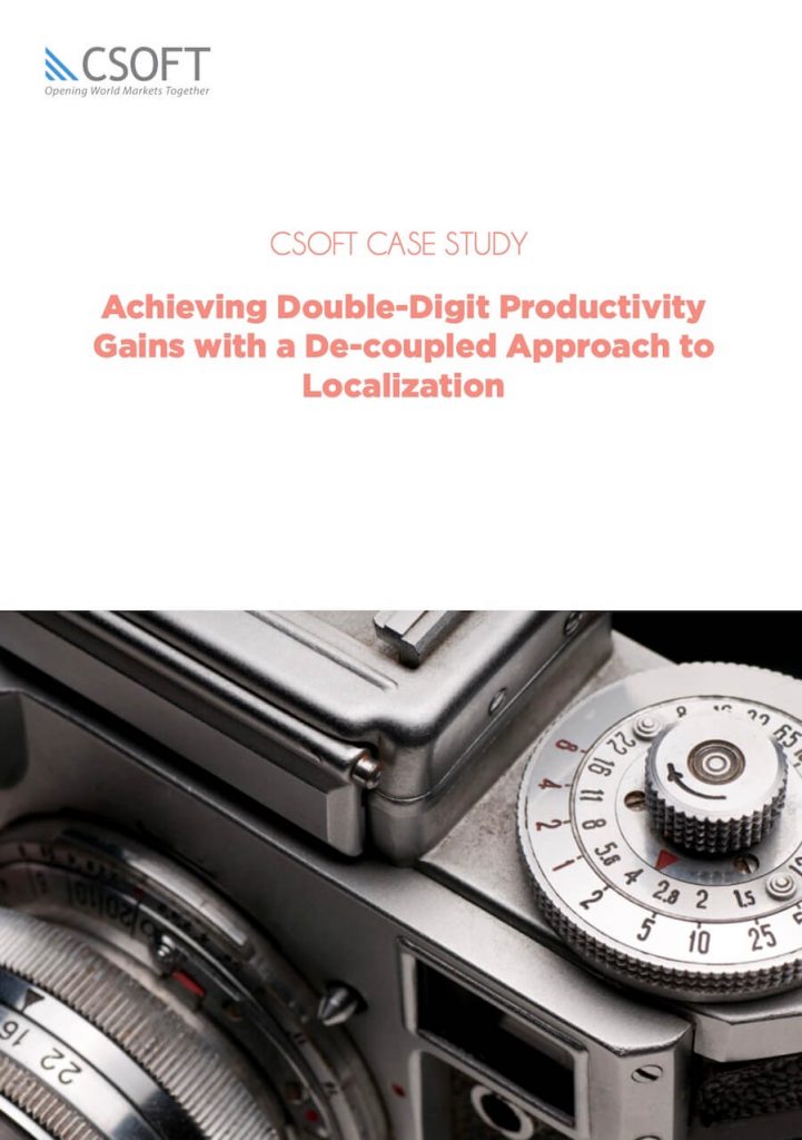 productivity gains with localization case study