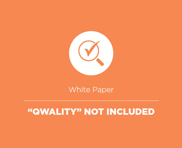 Quality White Paper